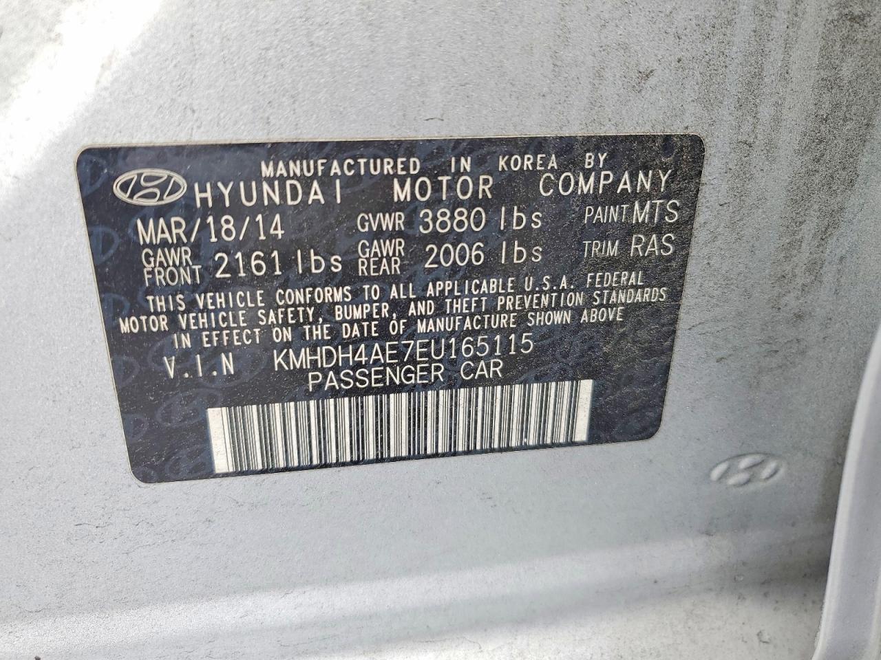 Hyundai ELANTRA Se