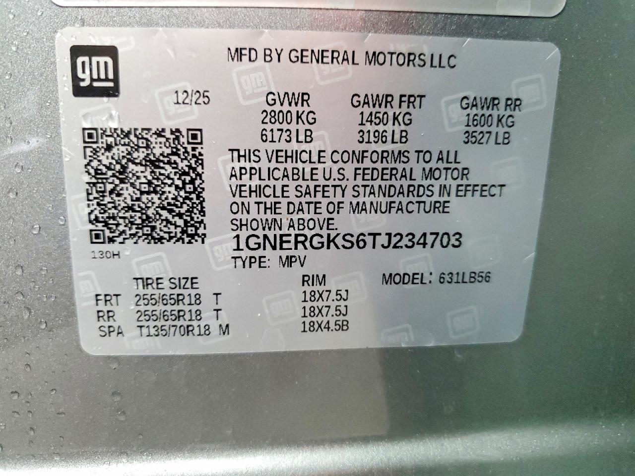Chevrolet Traverse Lt