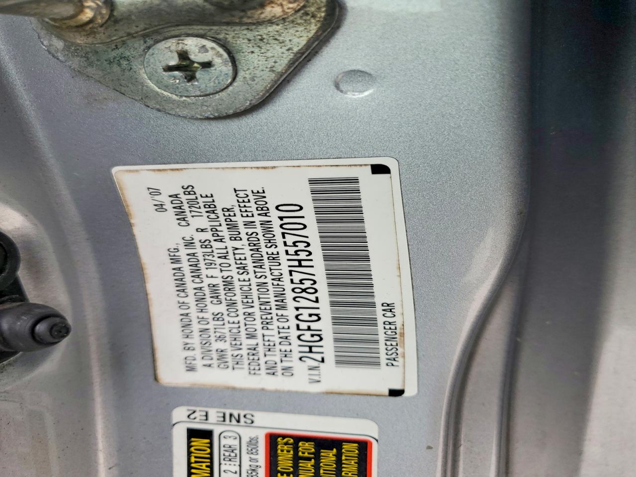 Honda Civic Ex