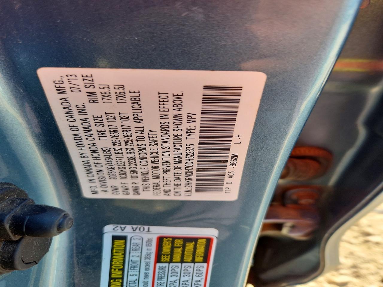 Honda Crv Exl