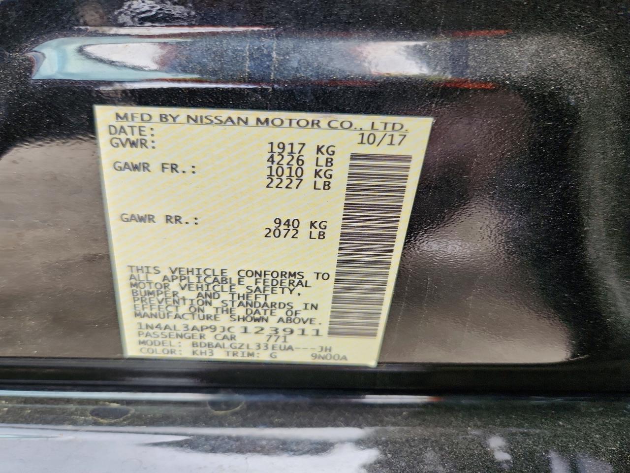 Nissan Altima 2.5 S