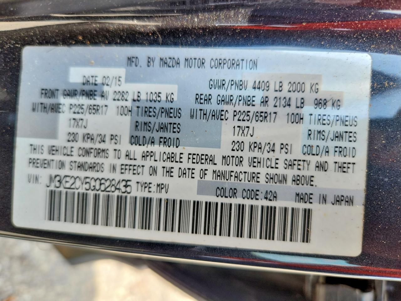 Mazda Cx Touring