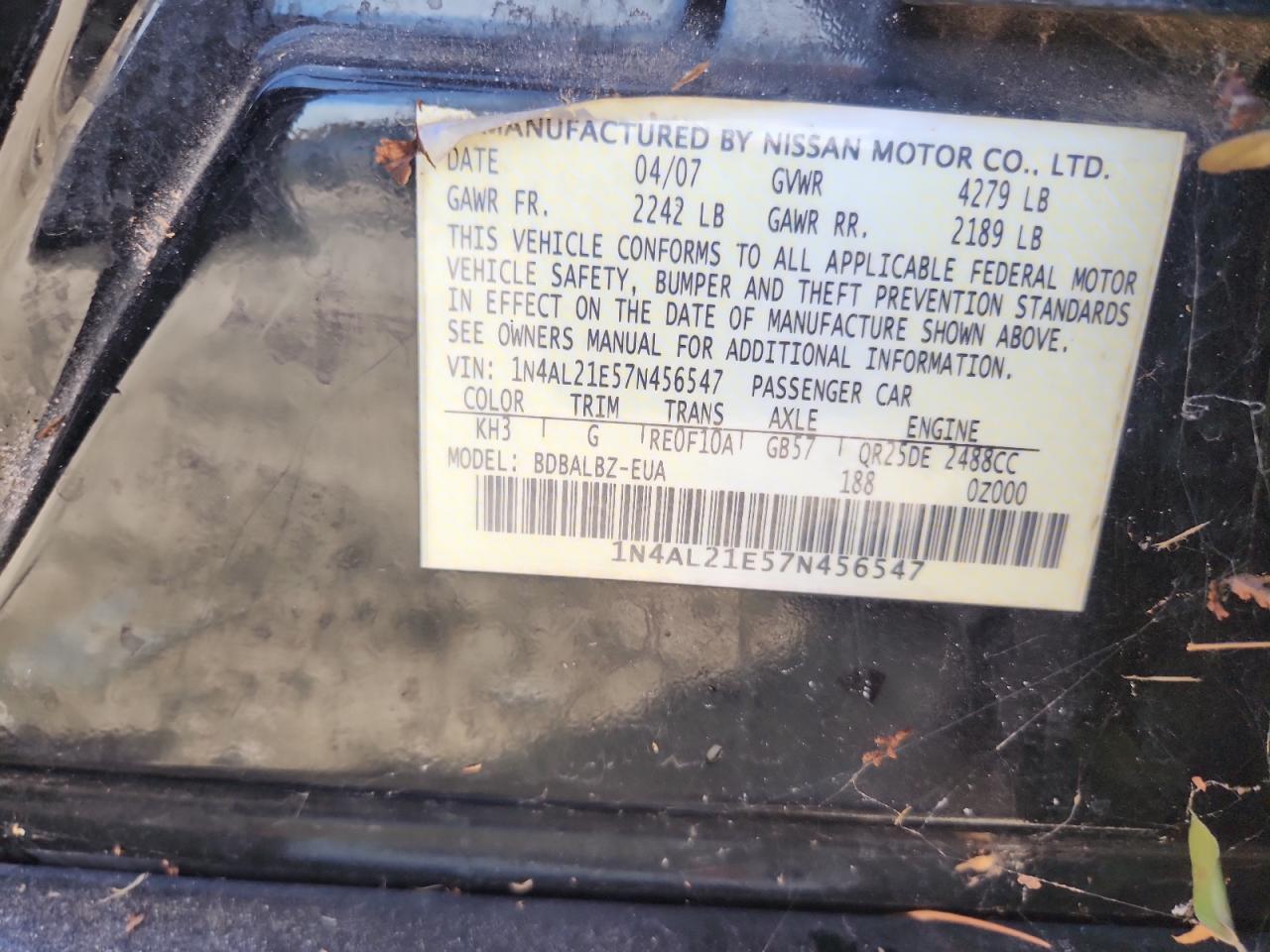 Nissan Altima 2.5