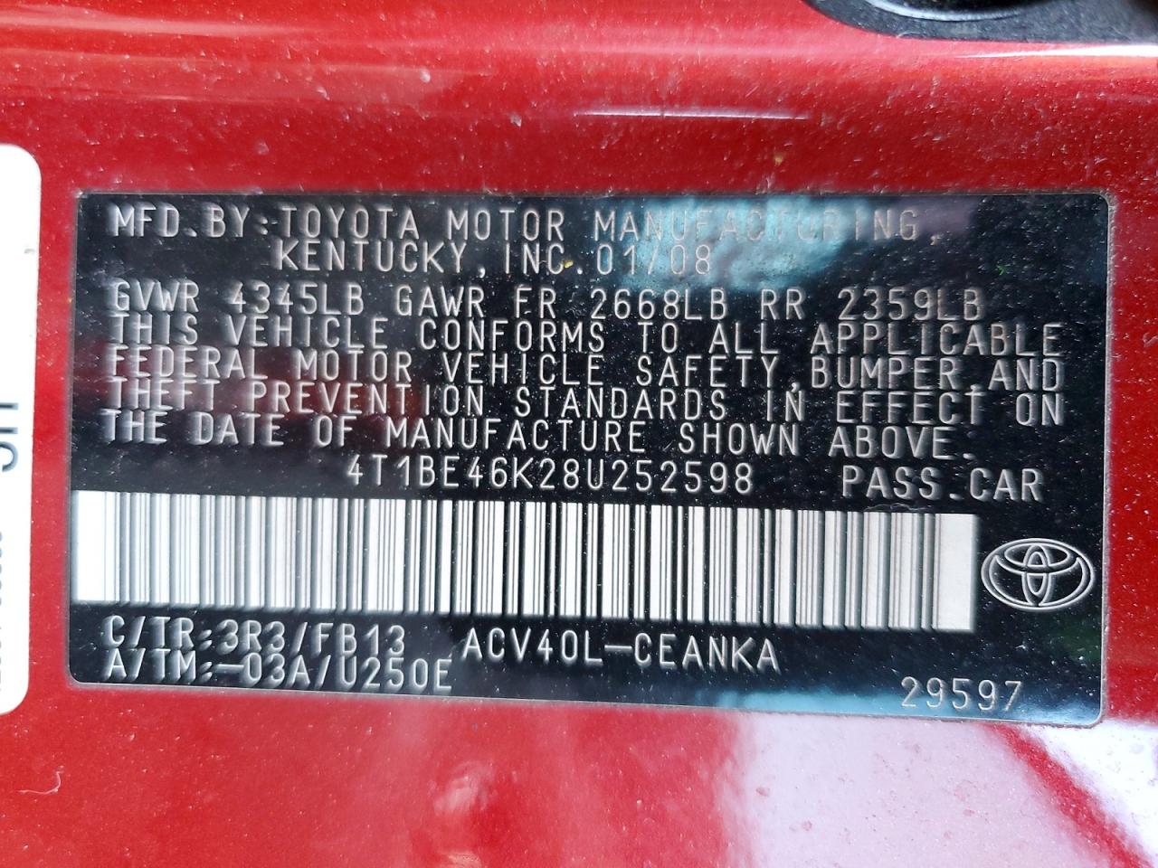 Toyota Camry Le