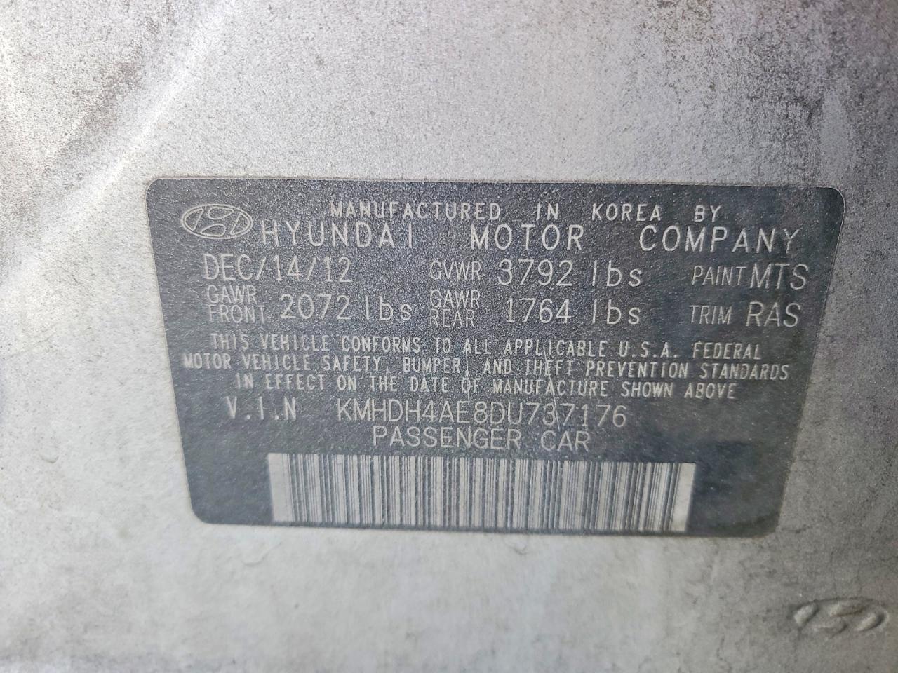 Hyundai ELANTRA Gls