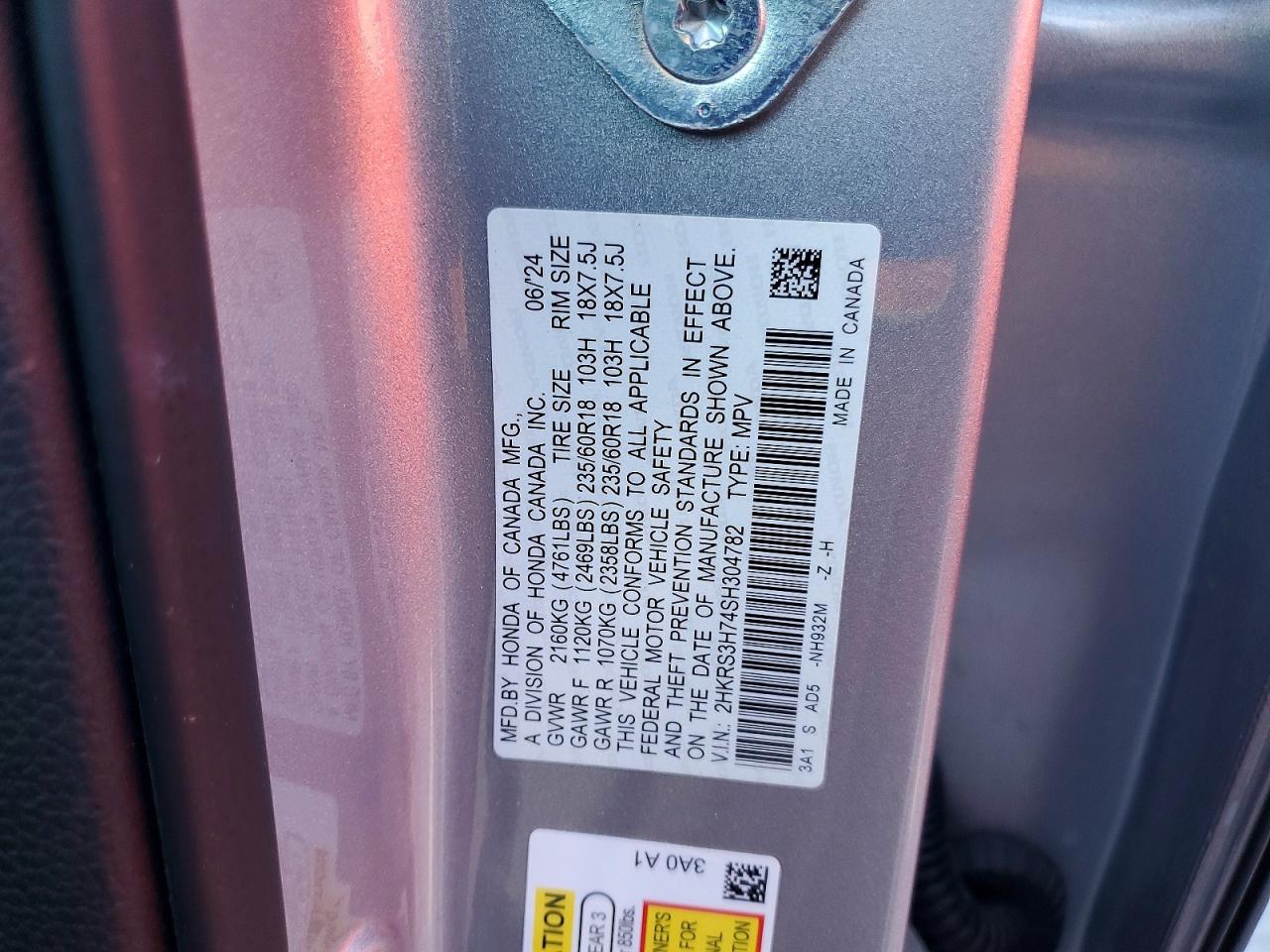 Honda Crv Exl