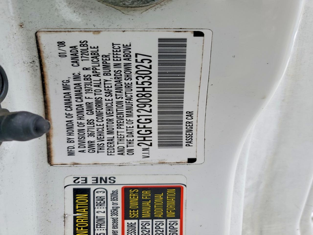 Honda Civic Exl