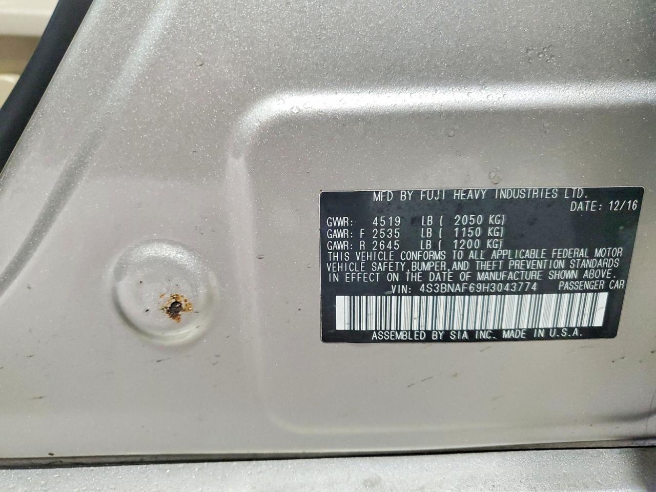 Subaru Legacy 2.5i Premium