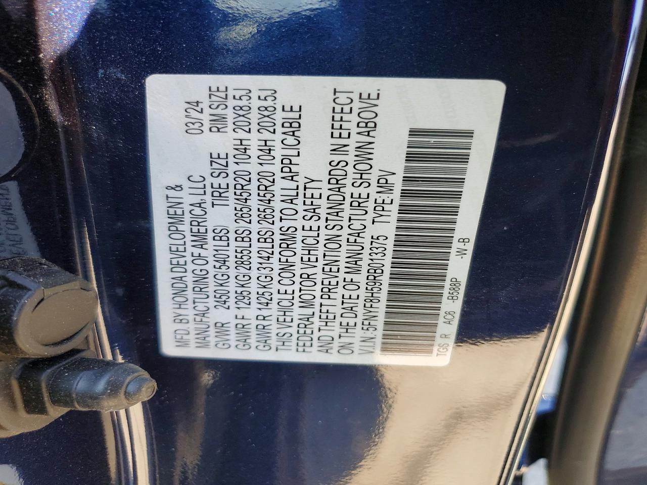 Honda Passport Exl