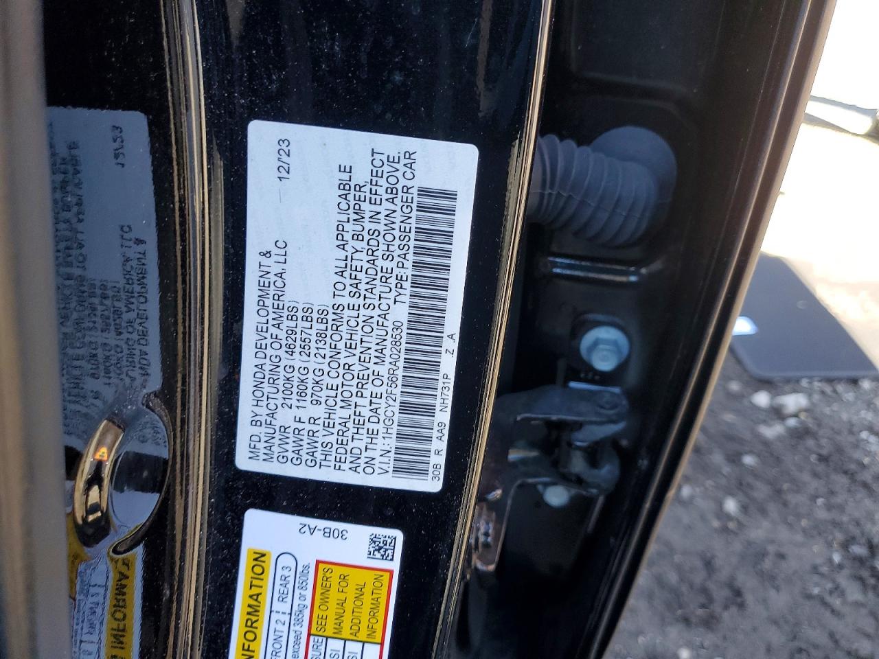 Honda Accord Hybrid Sport