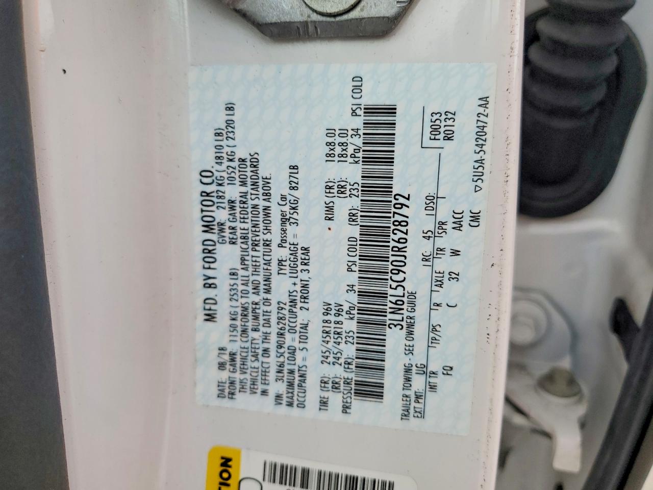 Lincoln MKZ Select