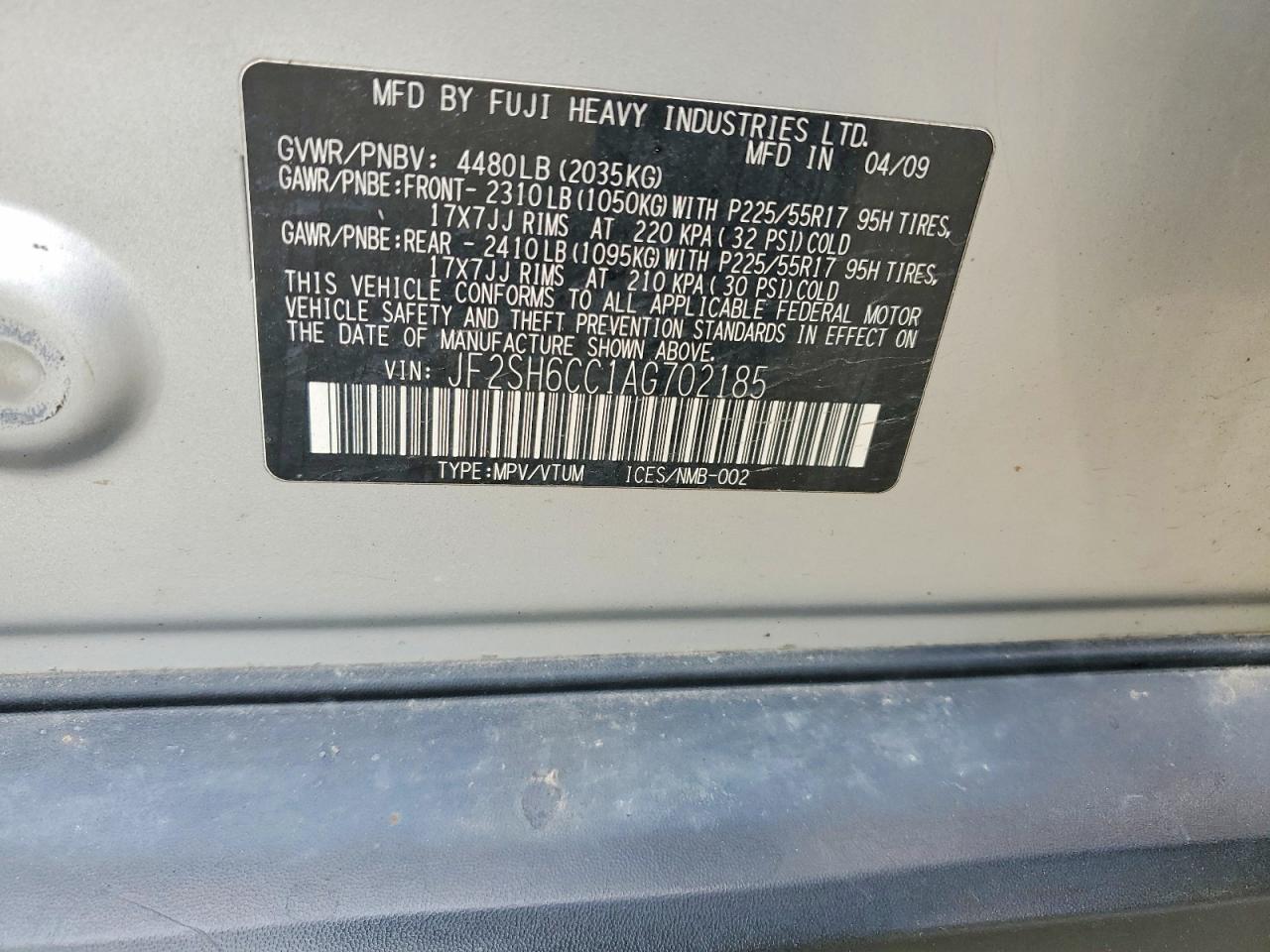 Subaru Forester 2.5x Premium