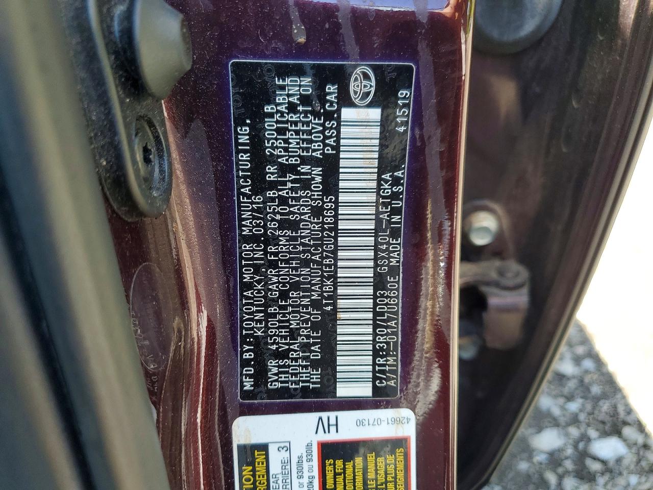 Toyota Avalon Xle