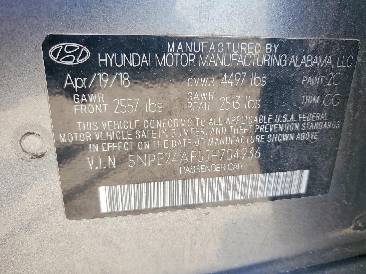 Hyundai SONATA Se
