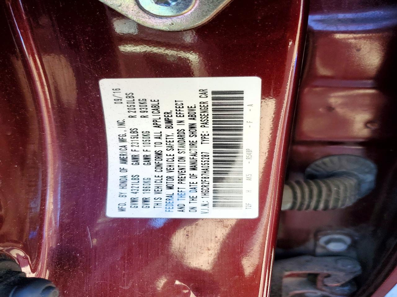 Honda Accord Exl