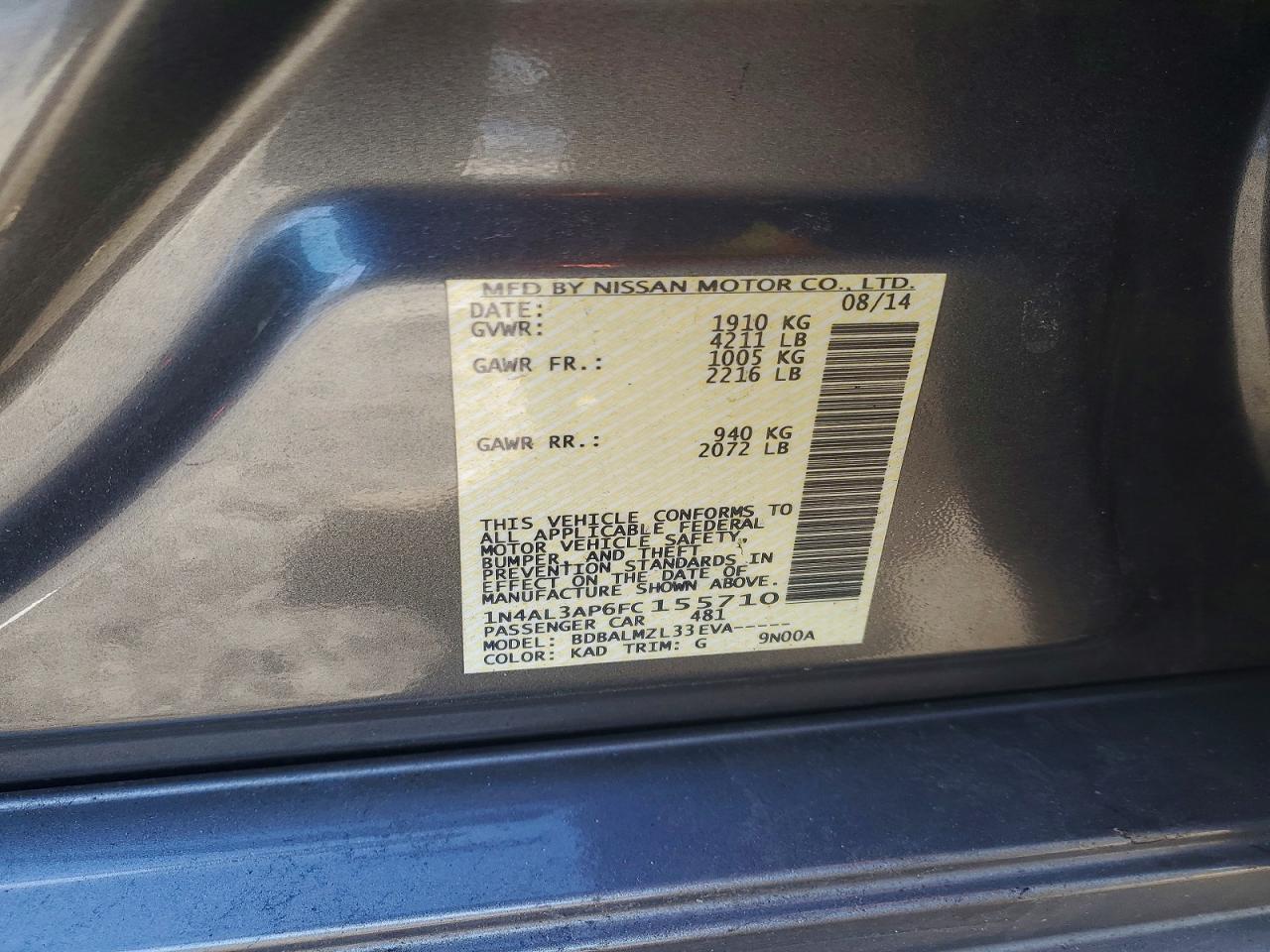 Nissan Altima 2.5