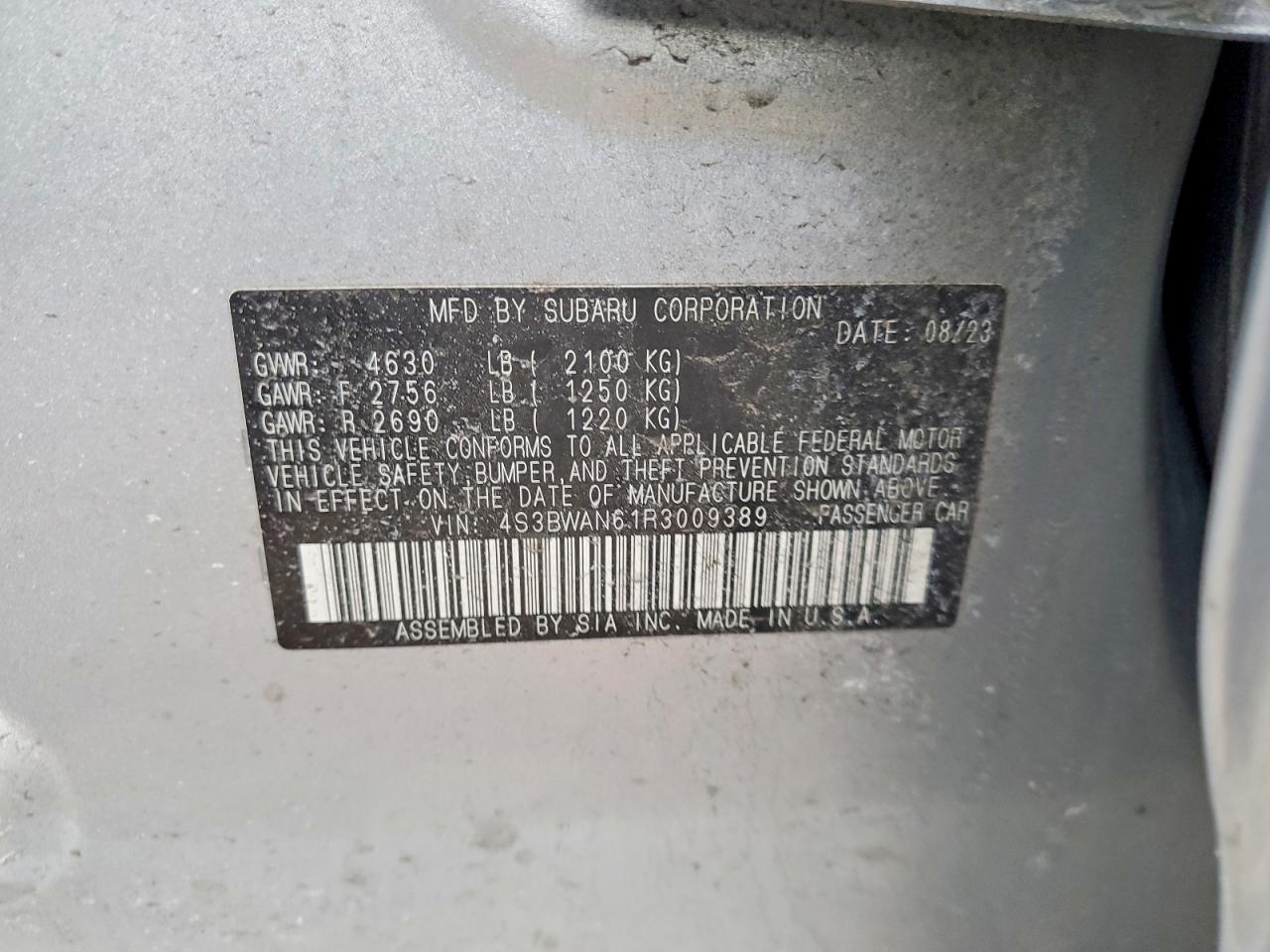Subaru Legacy Limited