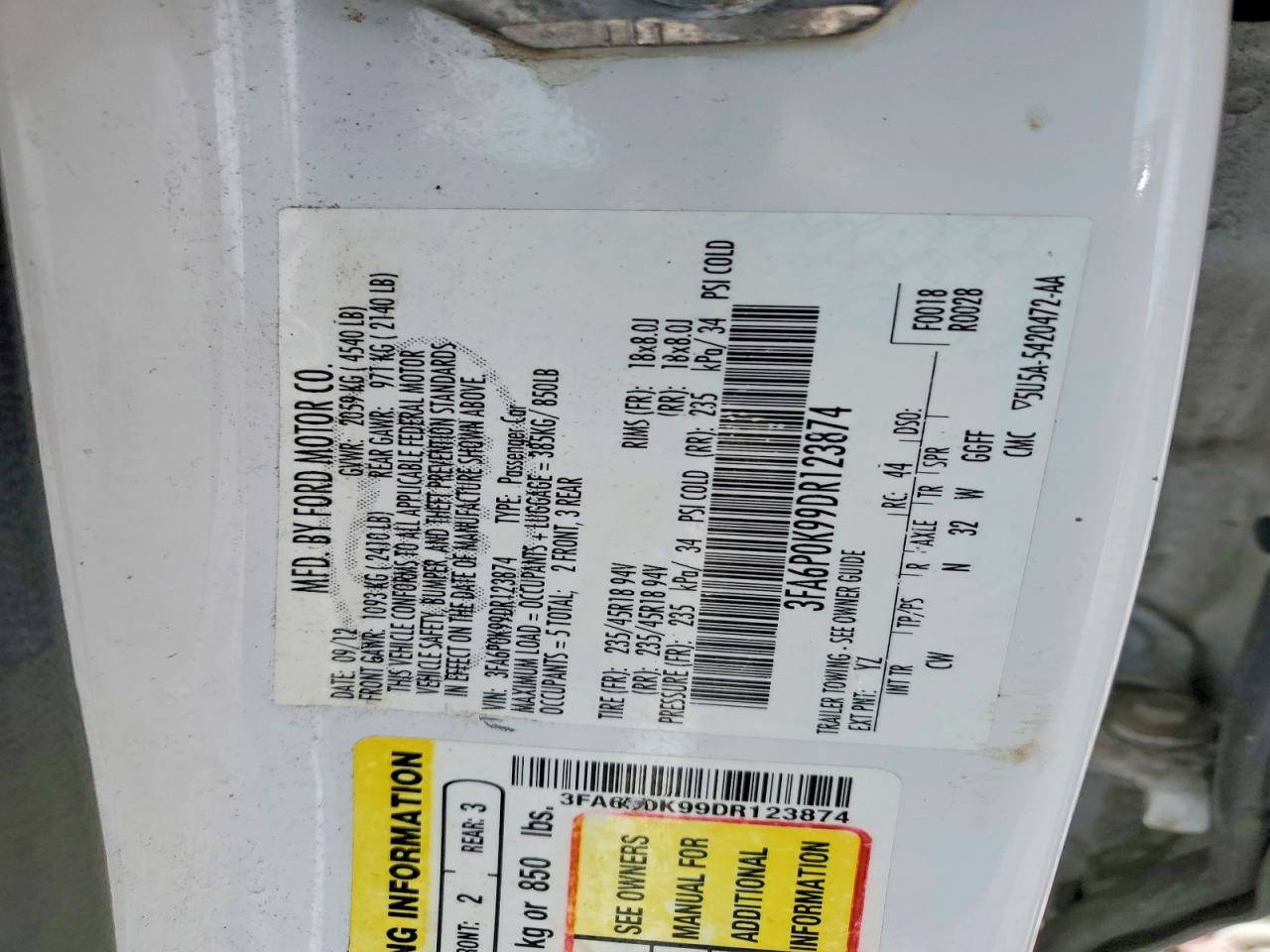 Ford Fusion Titanium