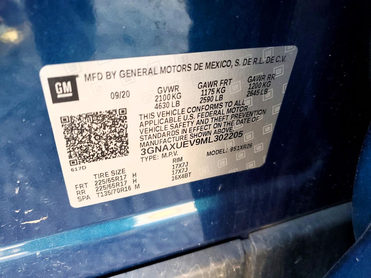 Chevrolet Equinox Lt