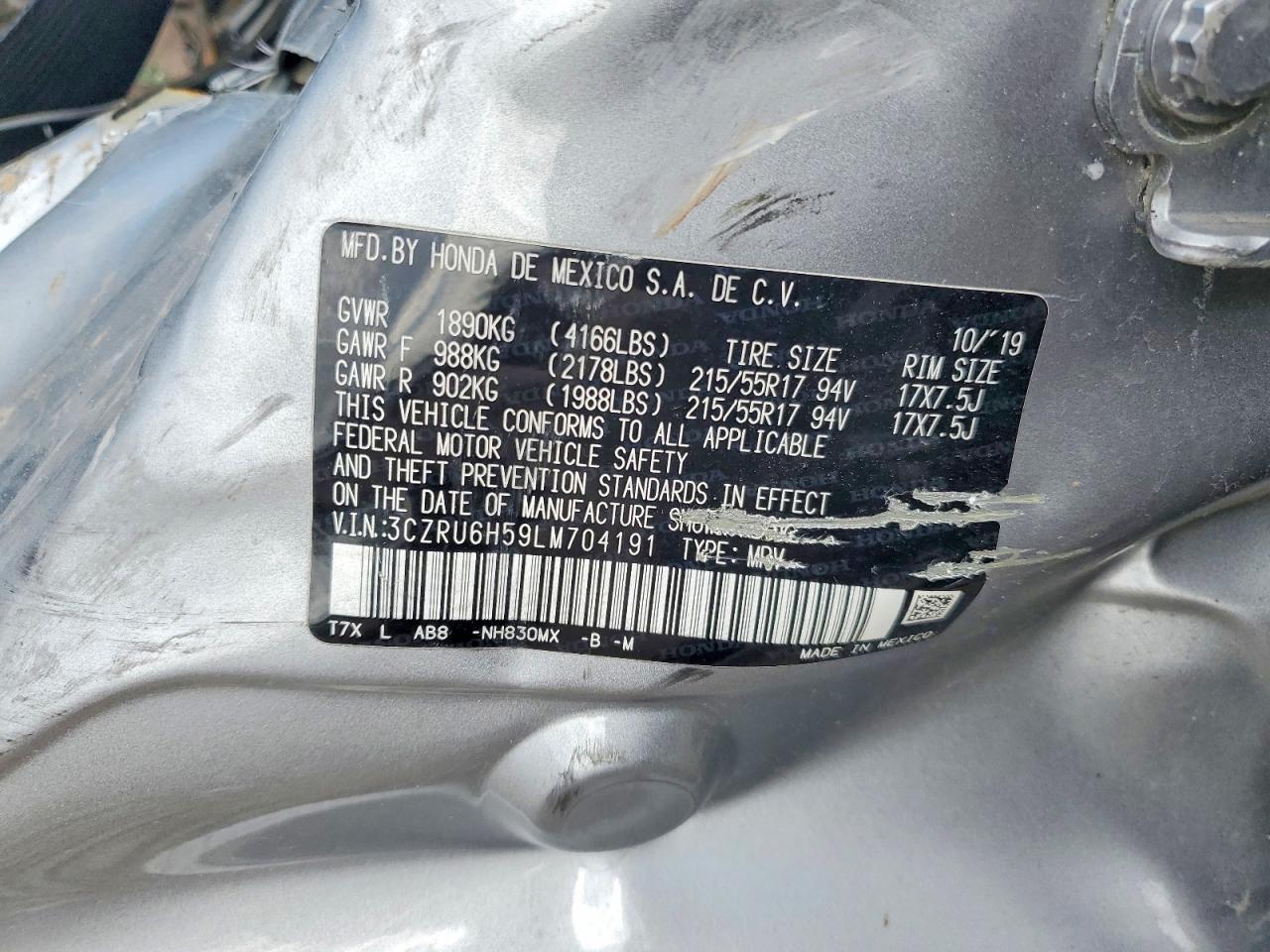 Honda HR-V Ex