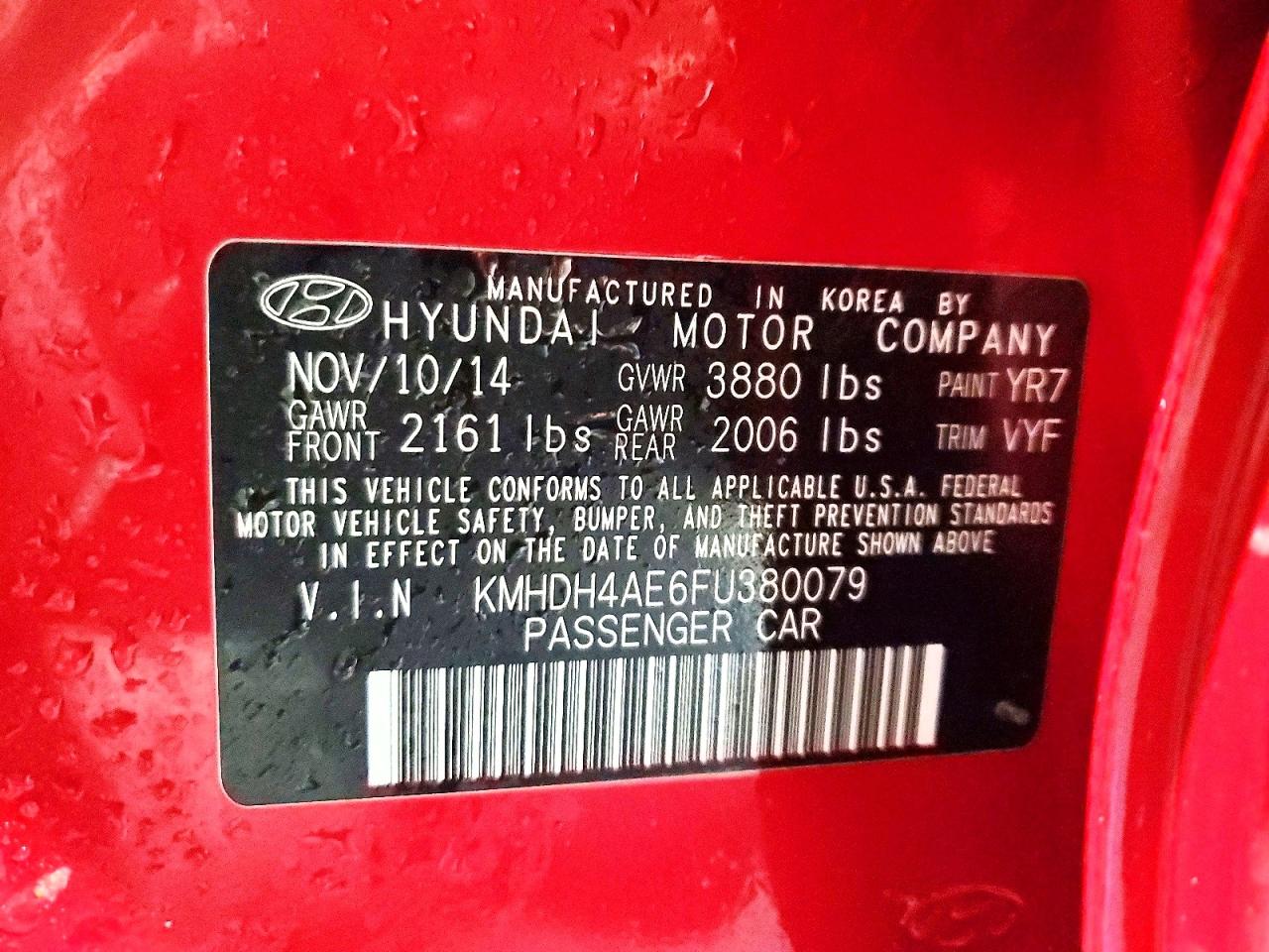Hyundai ELANTRA Se