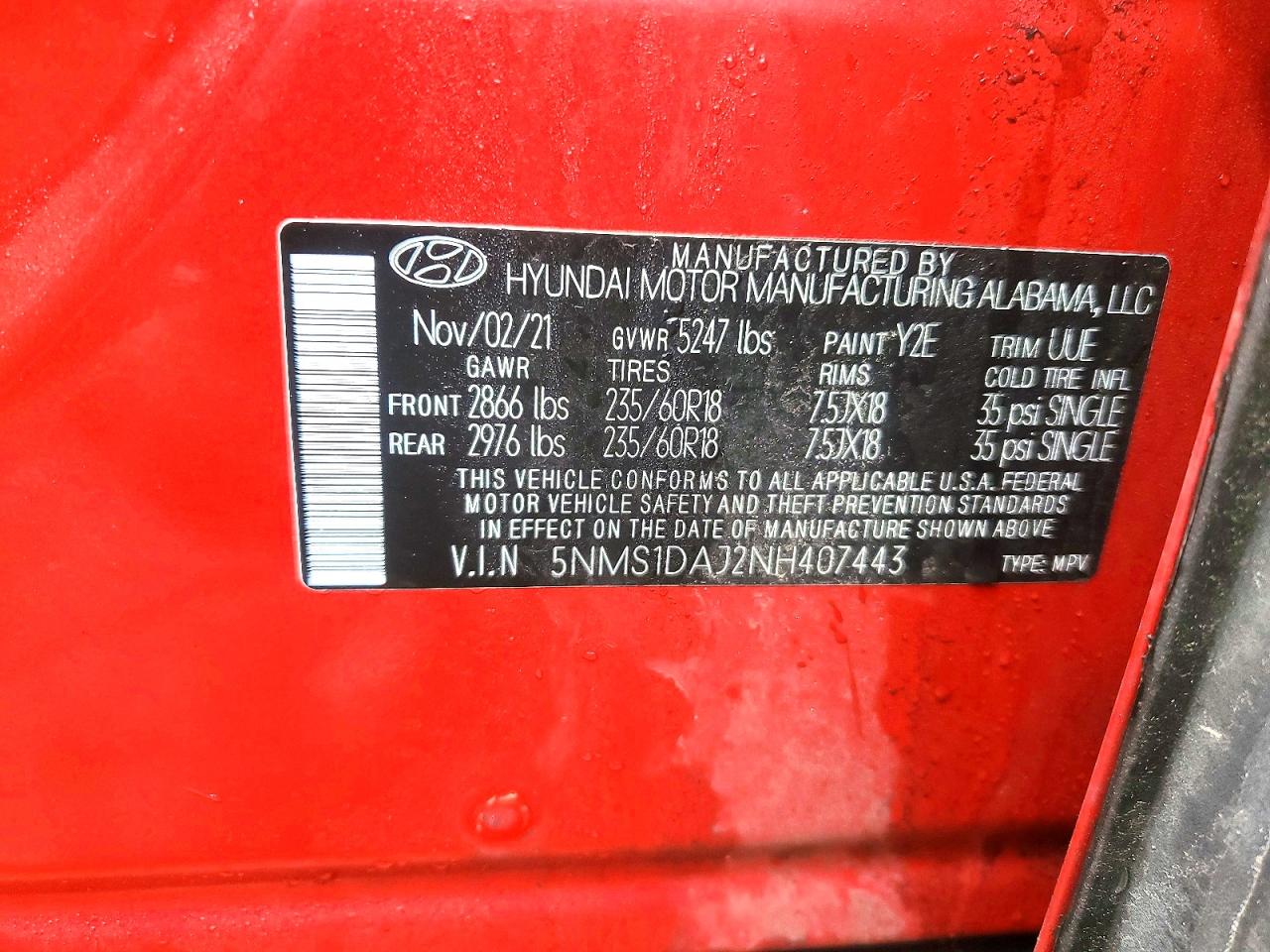 Hyundai SANTA FE Se