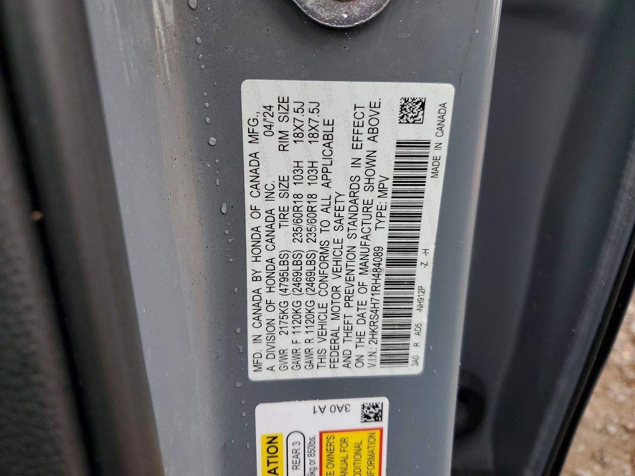Honda Crv Exl