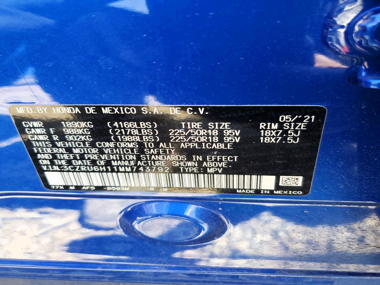 Honda HR-V Sport