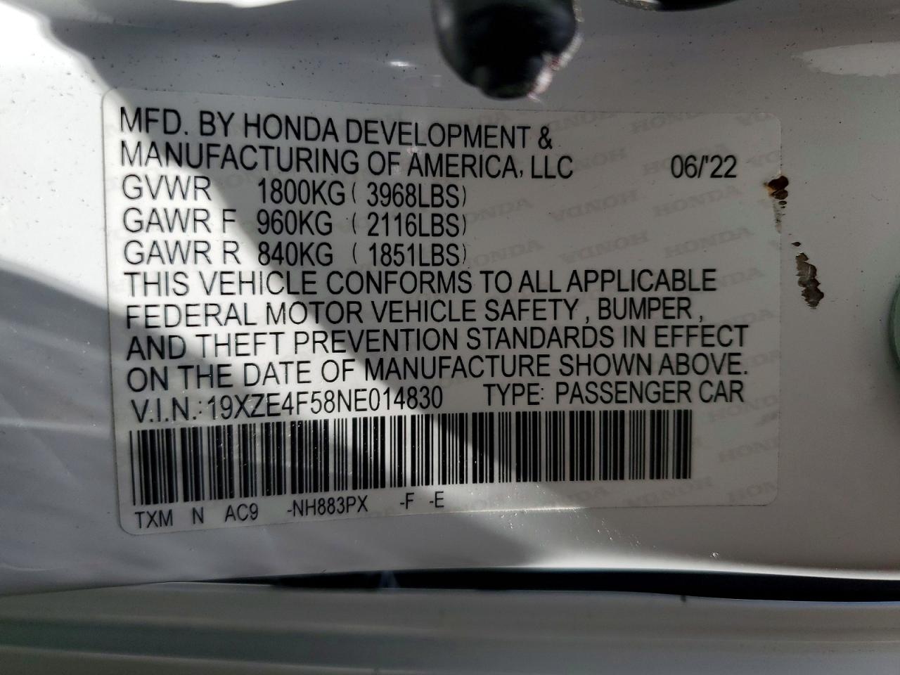 Honda Insight Ex