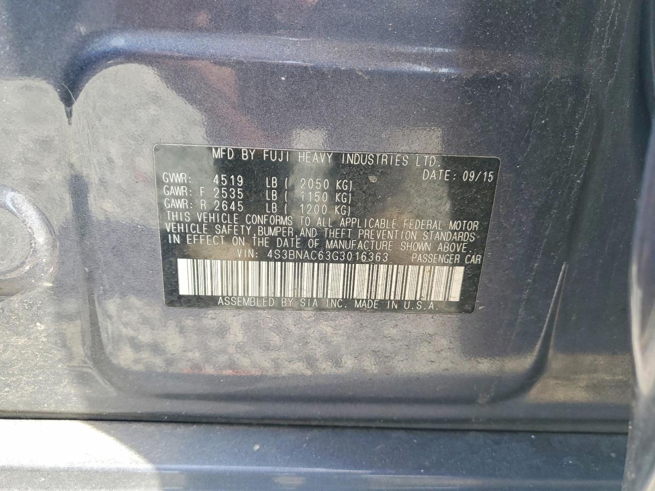 Subaru Legacy 2.5i Premium