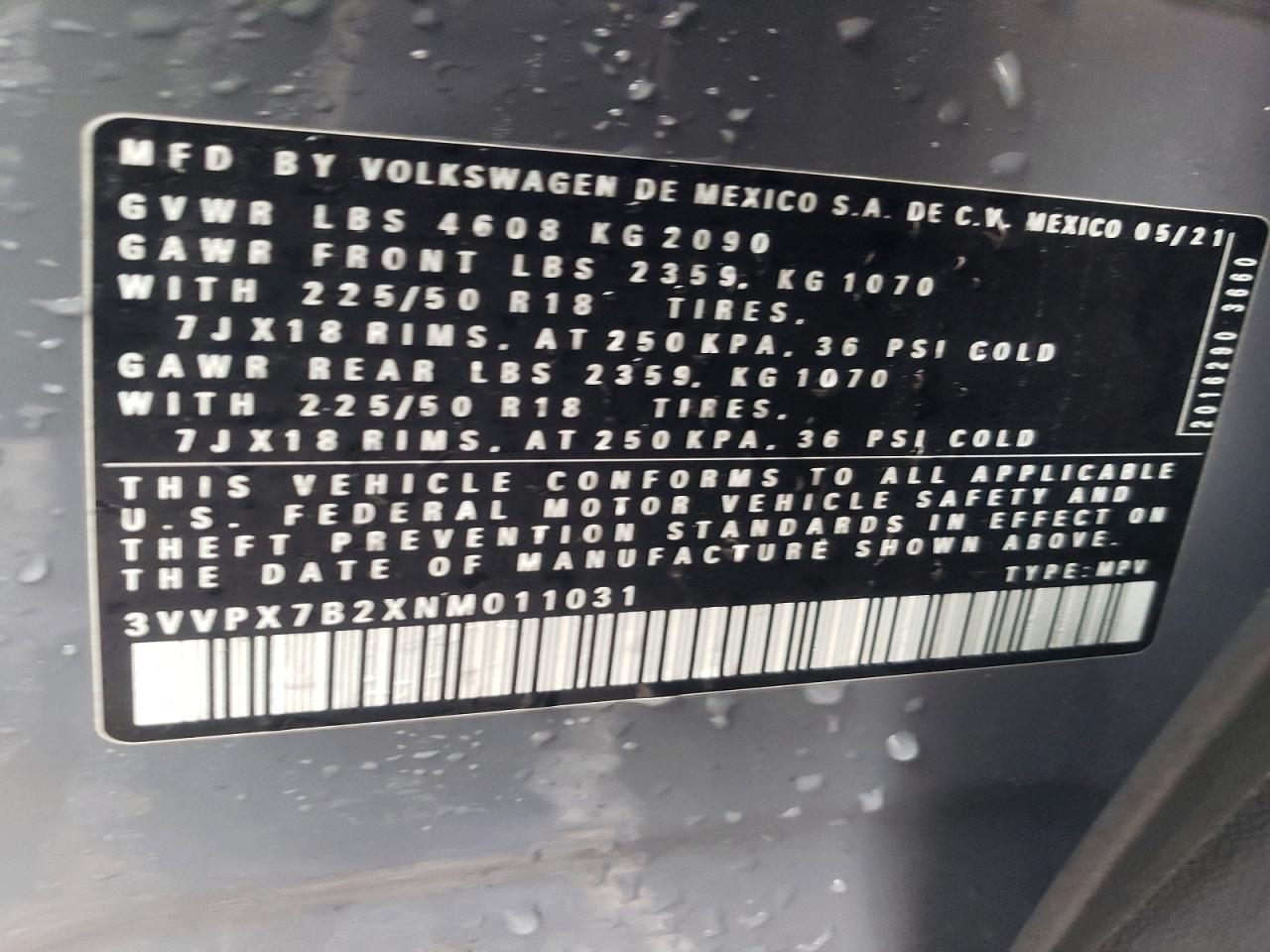 Volkswagen Taos Se Iq Drive