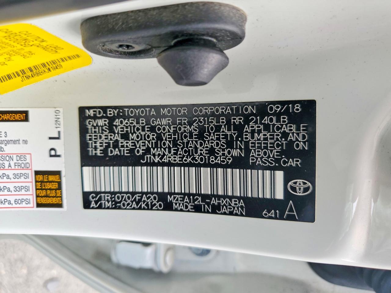 Toyota Corolla Se