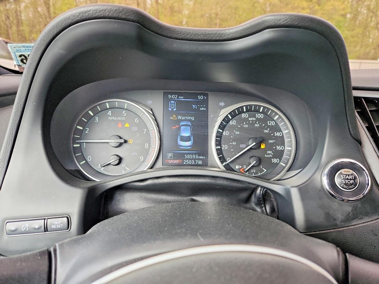 INFINITI Q50 Sensory