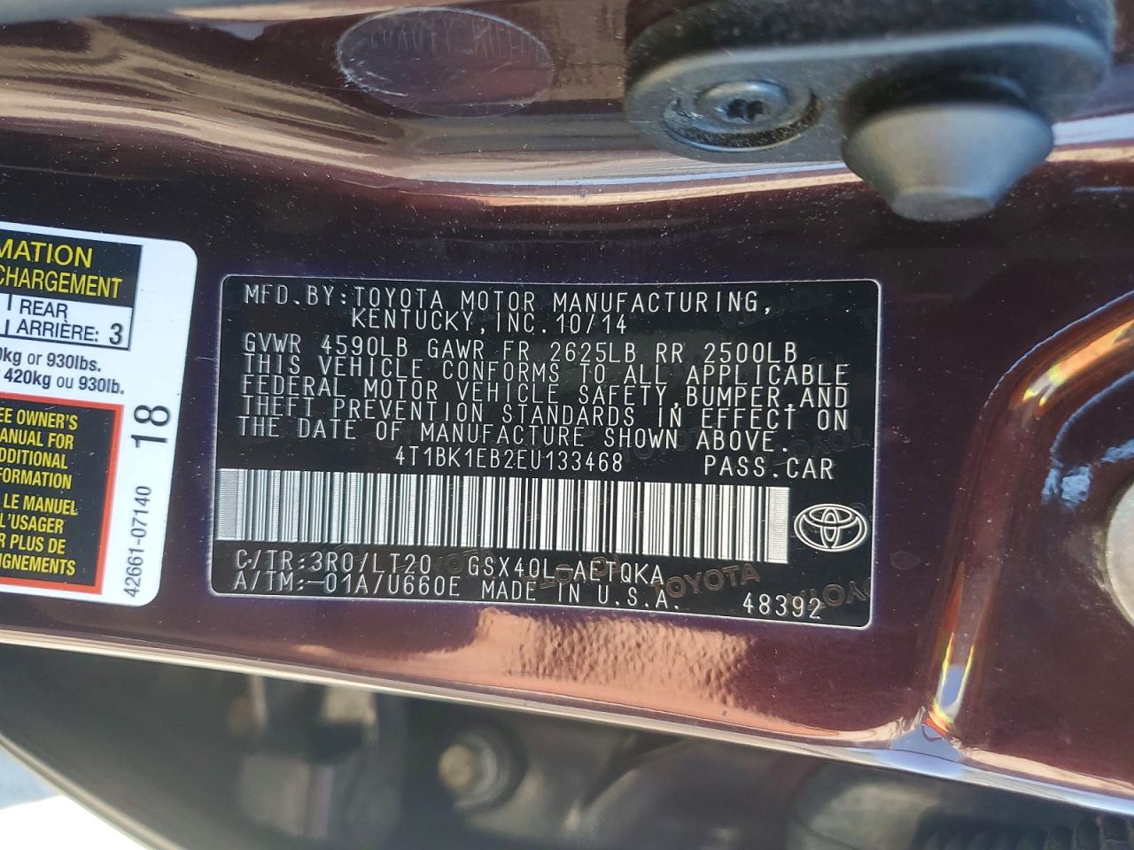 Toyota Avalon Xle Touring