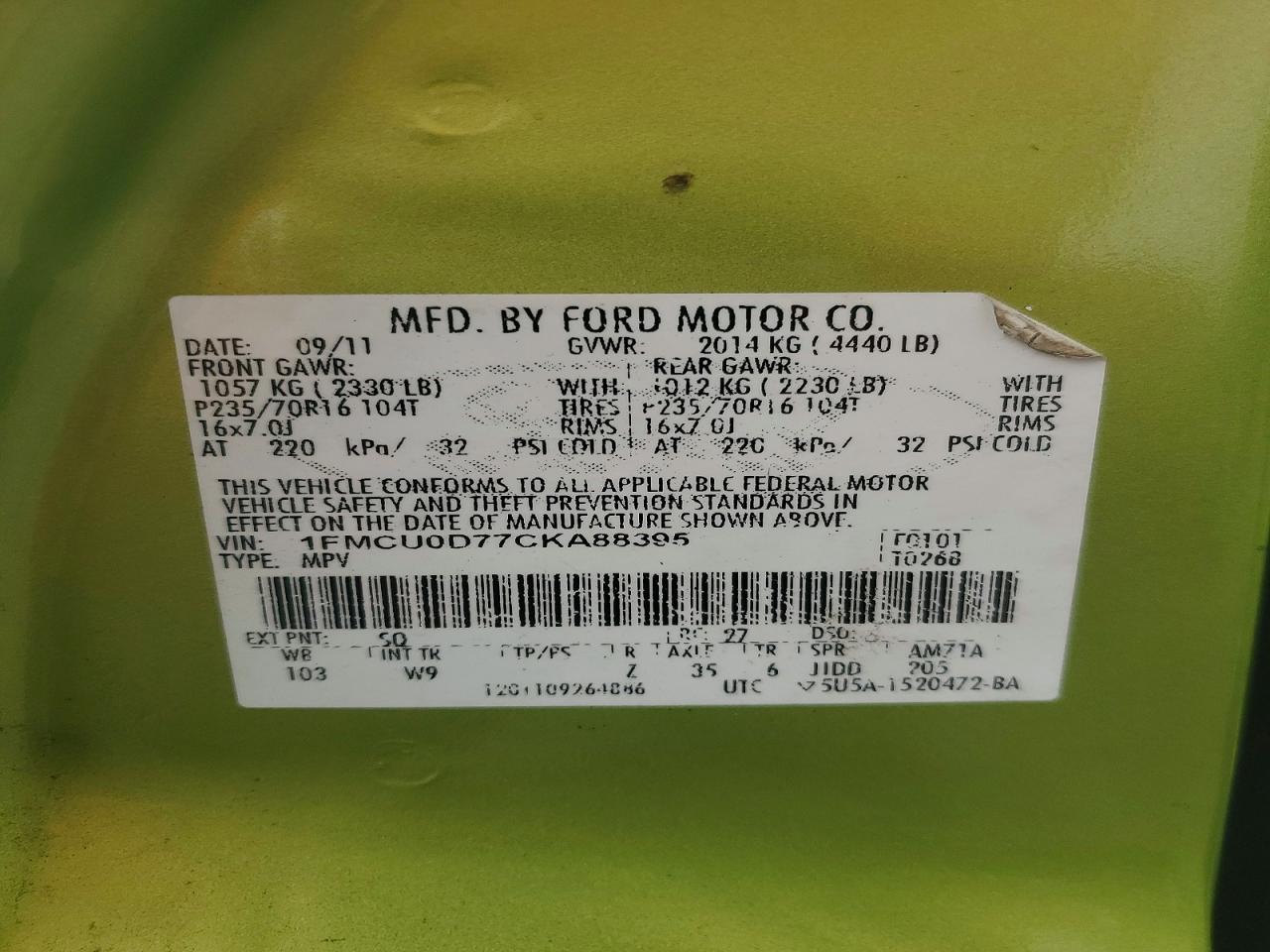 Ford Escape Xlt
