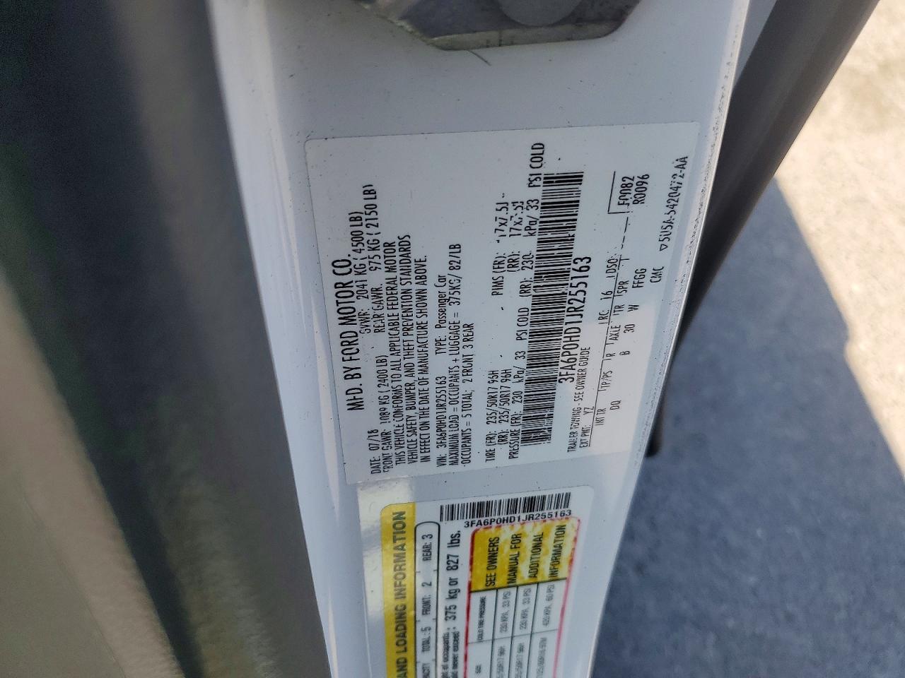 Ford Fusion Se