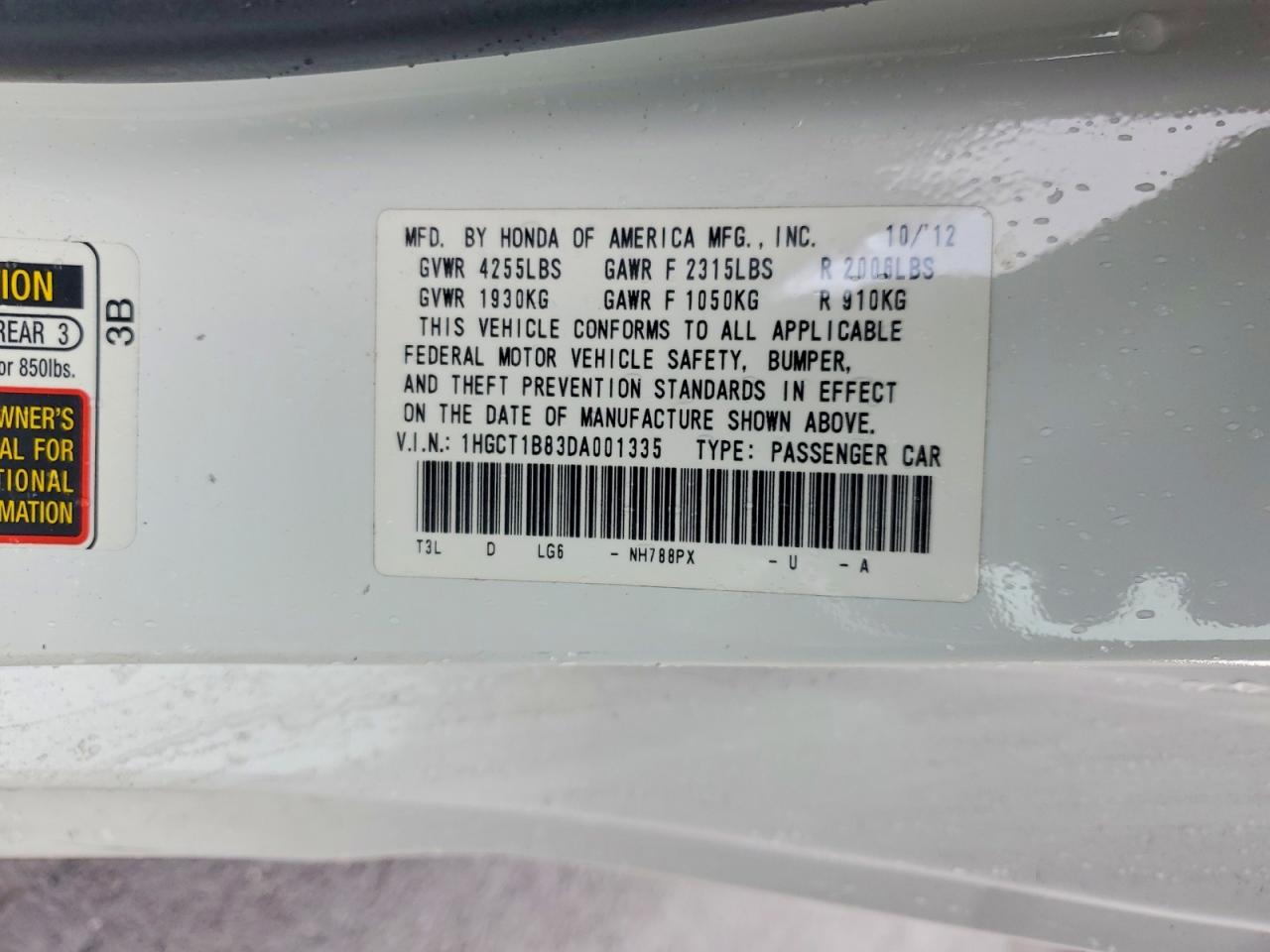 Honda Accord Exl