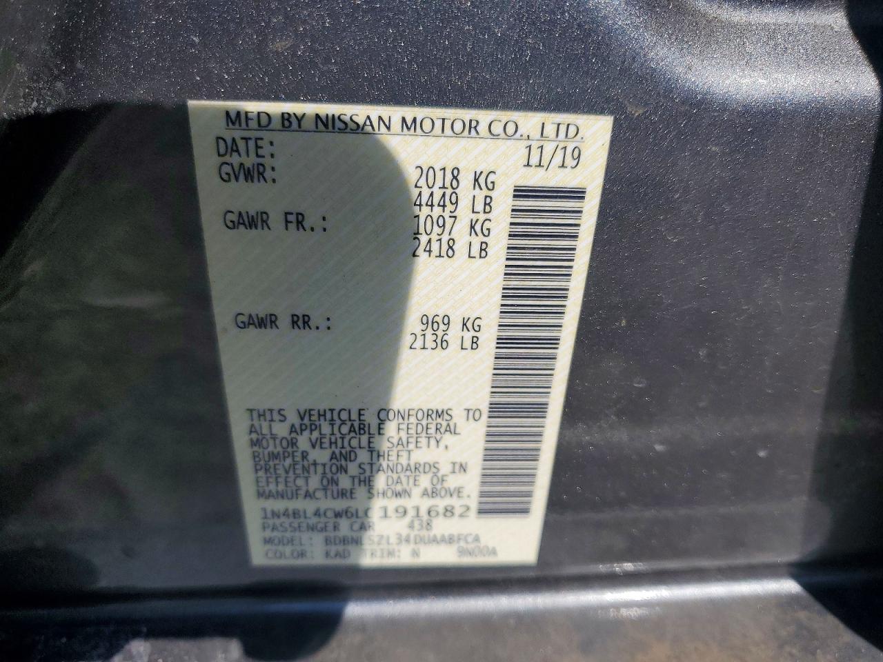 Nissan Altima 2.5 Sr