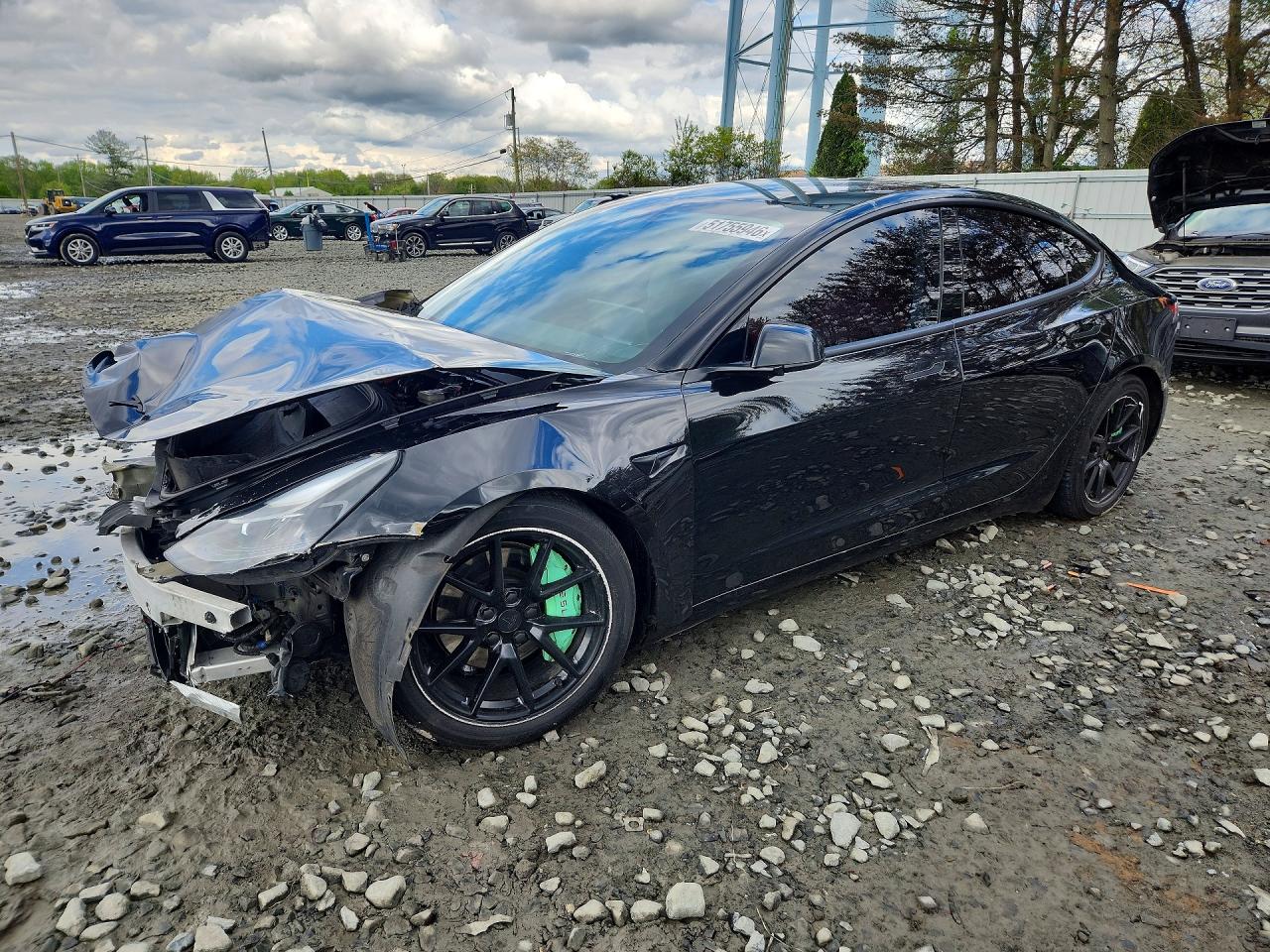 Salvage Tesla Model 3 Image