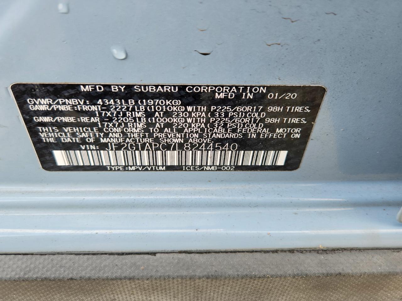 Subaru Crosstrek Premium