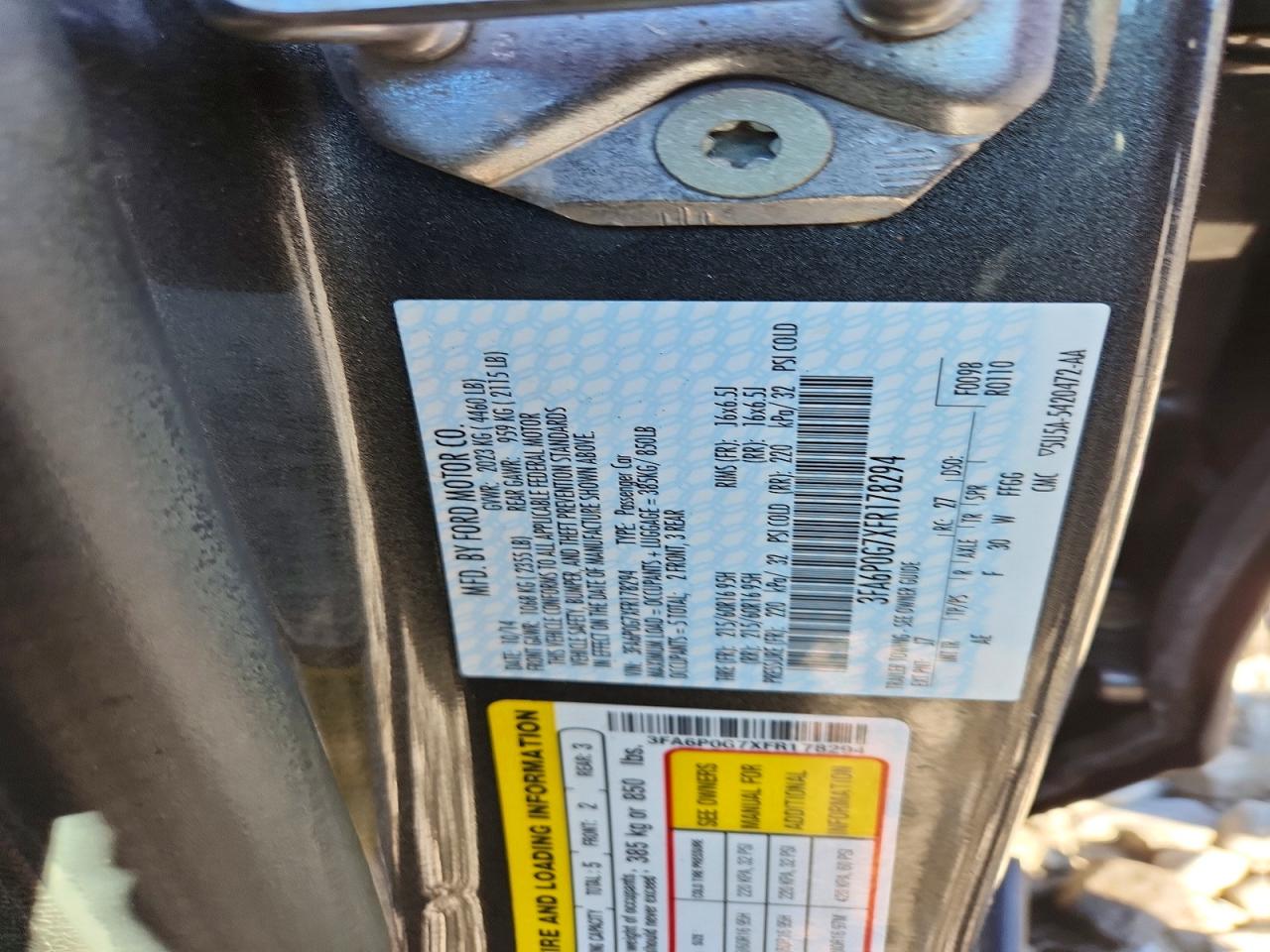 Ford Fusion S
