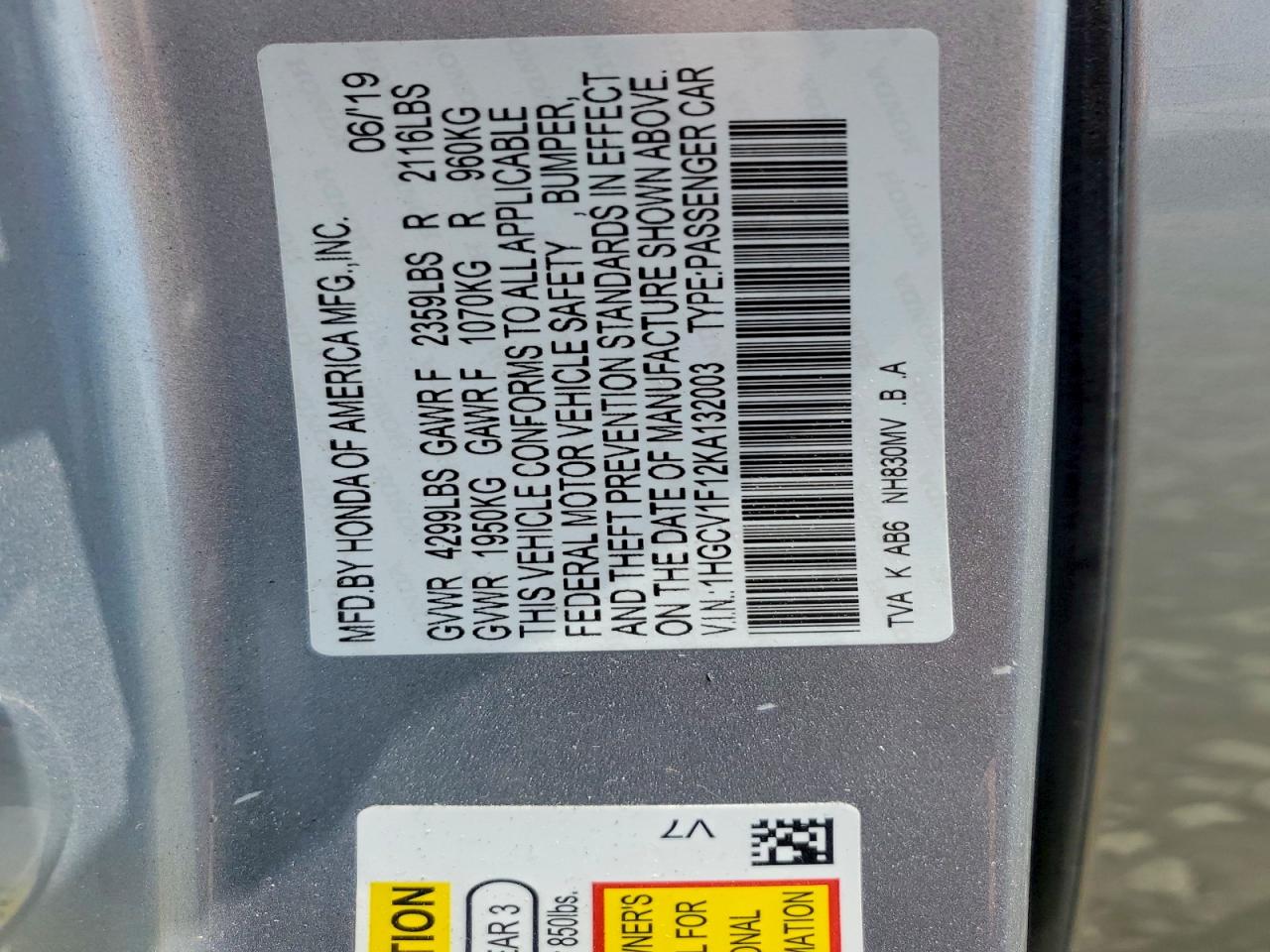 Honda Accord Lx