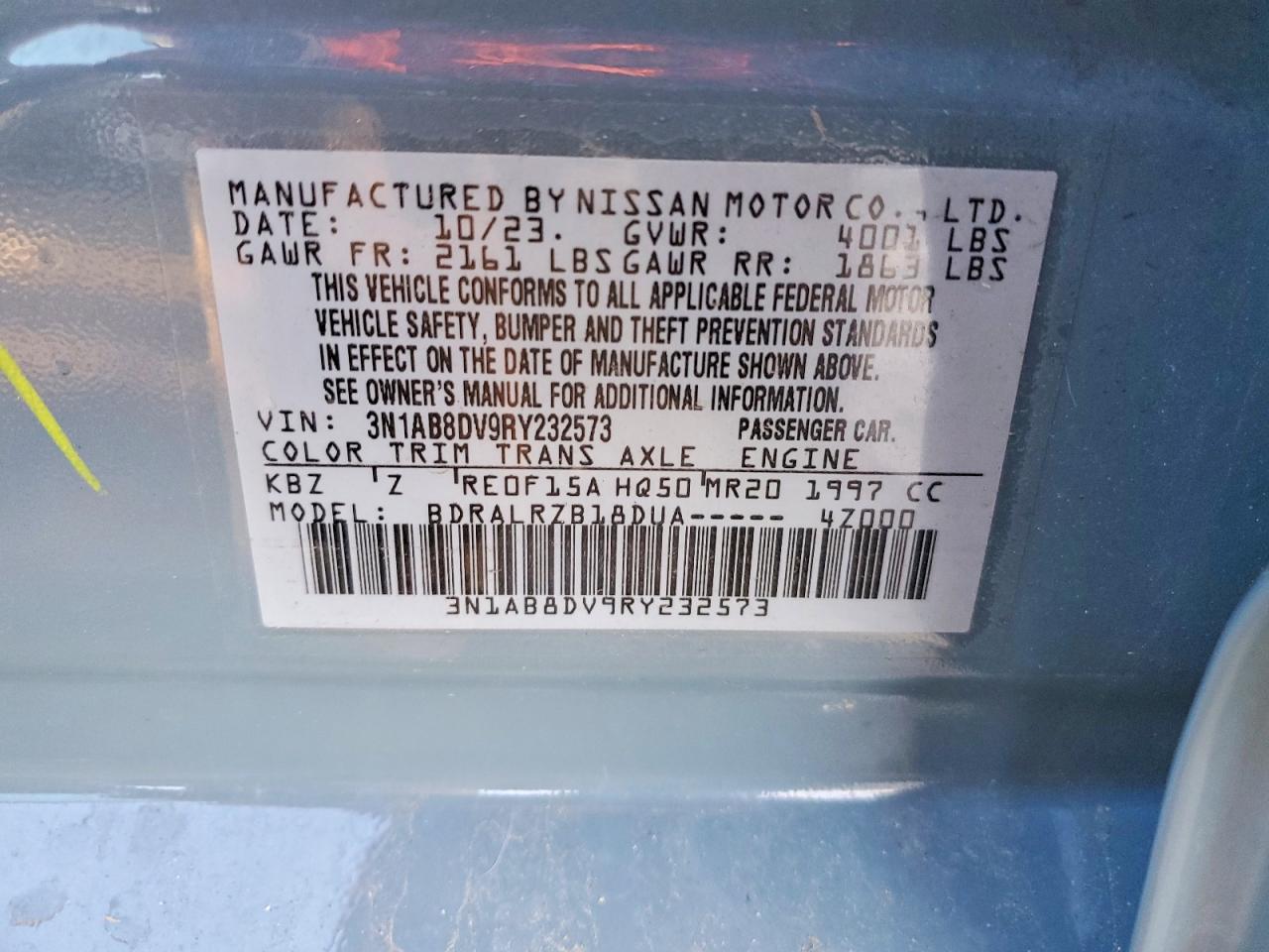 Nissan Sentra Sr