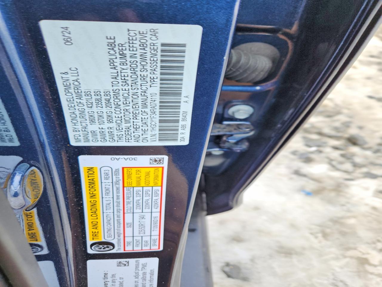 Honda Accord Ex