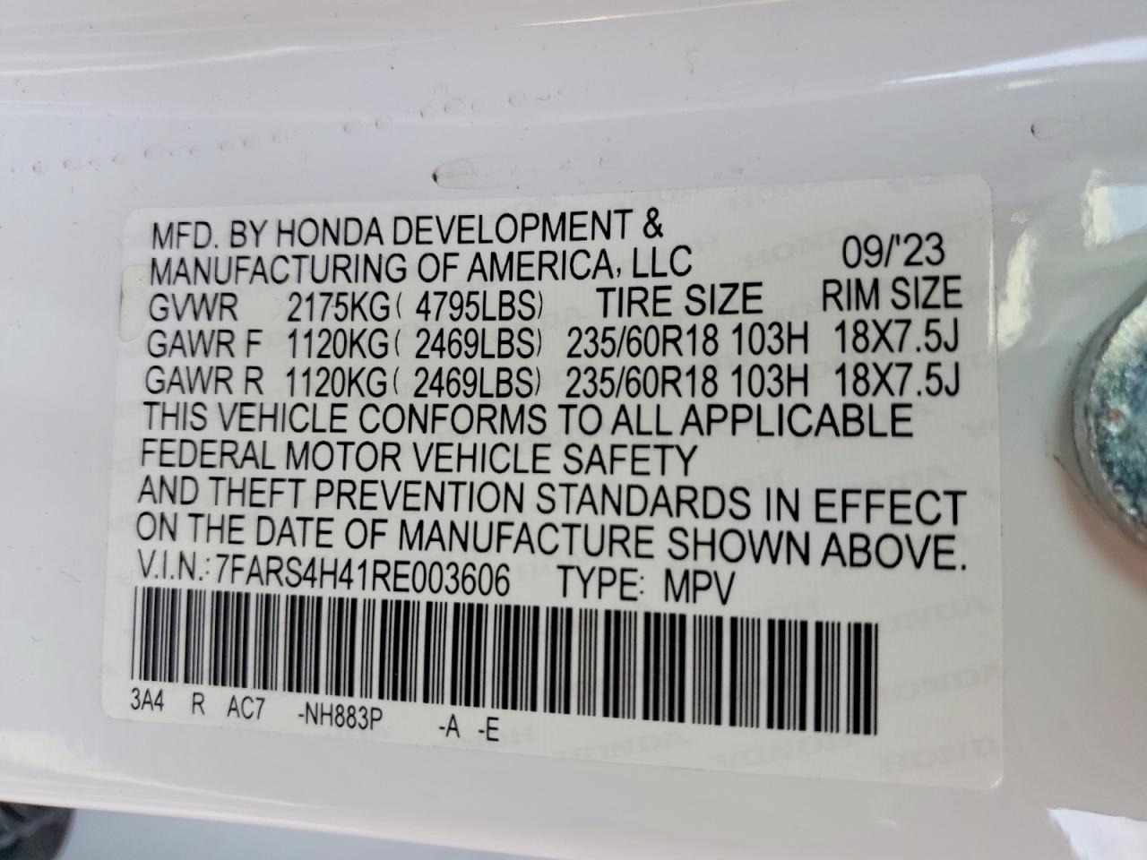 Honda Crv Ex