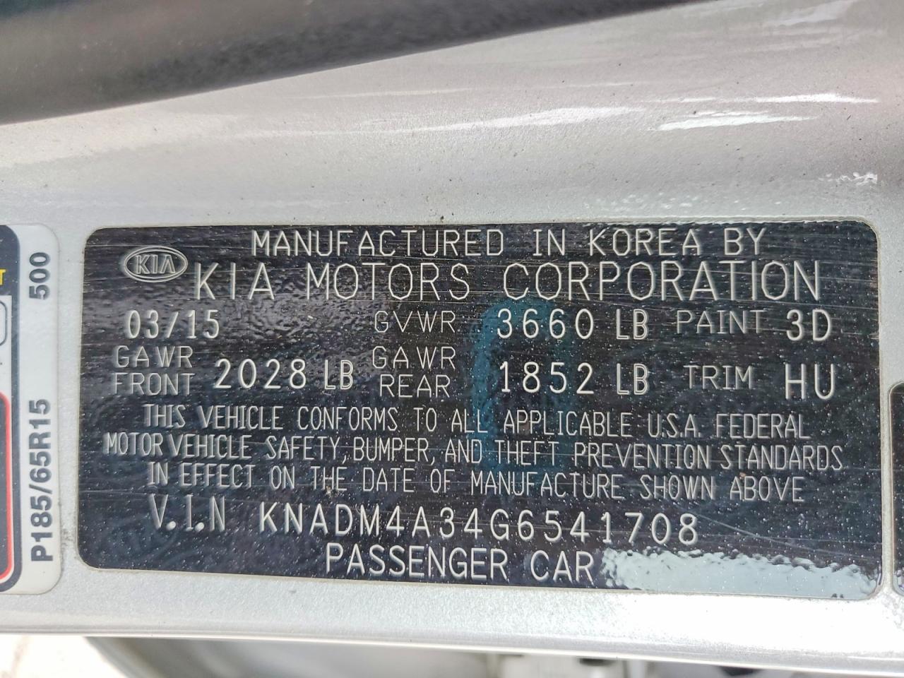 Kia Rio Lx