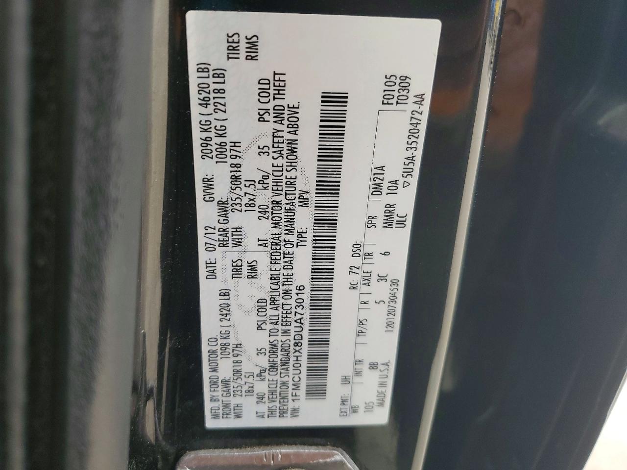 Ford Escape Sel