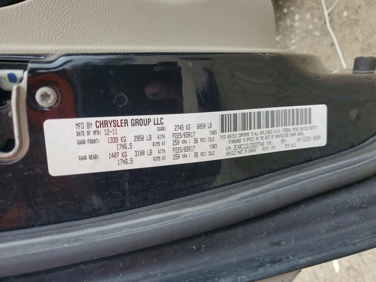 Chrysler Minivan Touring L