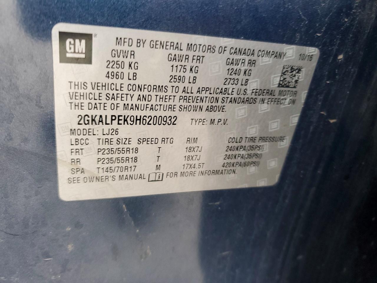 GMC Terrain Slt