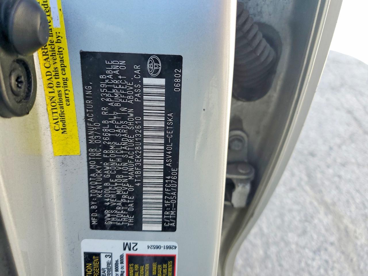 Toyota Camry Se